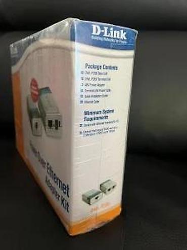 Druga oprema za računare i laptopove: D‑Link DWL‑P200 Power Over Ethernet (PoE) Adapter Kit Opis: - PoE — 15