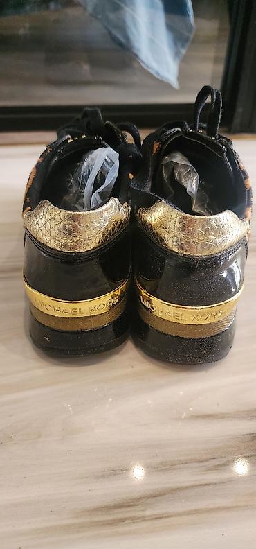 nike m2k tekno: Кроссовки, 36.5, Michael Kors, Б/у, цвет - Черный, Самовывоз — 2