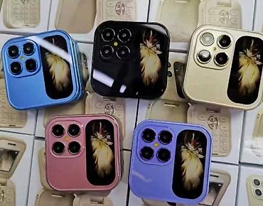 mini pegla za ves: I17 PRO Mini mobilni telefon na preklapanje, sklopivi mobilni telefon — 4