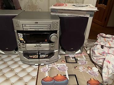 cd player купить: JVC MX-J333V kompakt musiqi sistemi Xüsusiyyətlər: - 3 diskli CD — 2