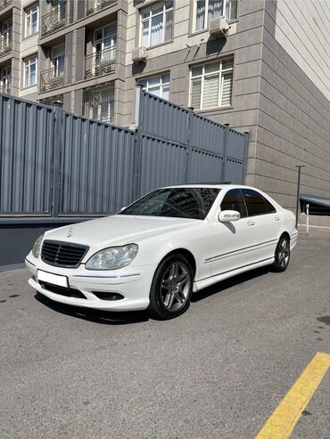 Mercedes-Benz: Mercedes-Benz S-Class: 2003 г., 3.7 л, Автомат, Бензин, Седан