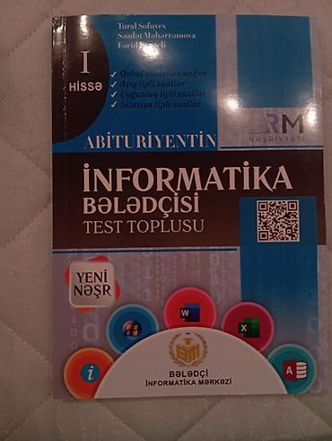 **Abituriyentin İnformatika Bələdçisi – Test toplusu, I hissə**