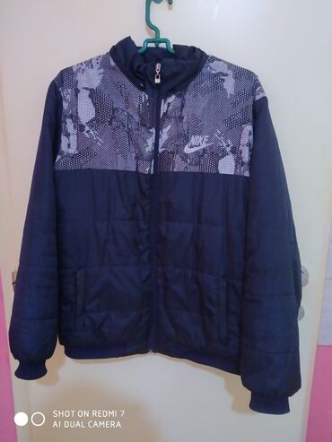 new yorker jakne: Transitional jacket, XL (EU 54), Nike, color - Blue