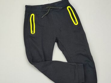 spodnie dresowe dla szczupłego chłopca: Spodnie dresowe, TEX, 8 lat, 122/128, stan - Dobry