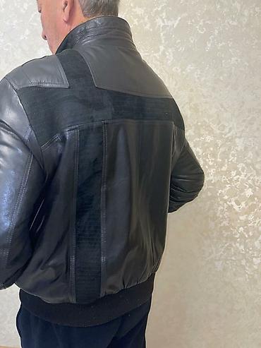 коженная: Продаю кожаную куртку с натуральным мехом. Размер 52. (5xl) — 5