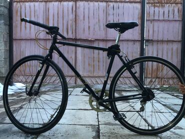 Велосипед шоссейный корейский Цвет чёрный Рама сплав алюмин железо