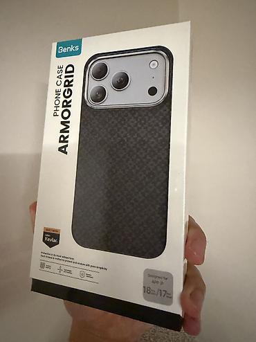 Продаю новый кевларовый чехол BENKS в черном цвете. Подходит на iPhone