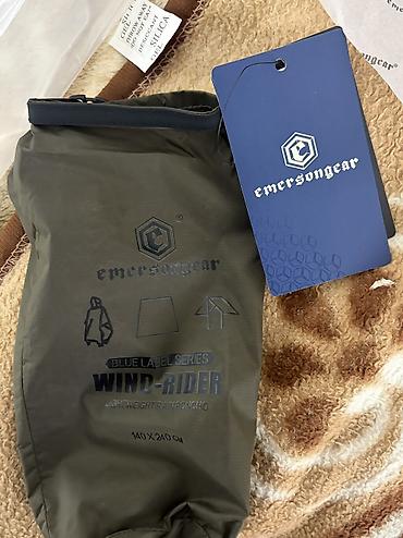 Пончо: EMERSONGEAR Wind-Rider — легкое дождевое пончо/тент из серии Blue — 2