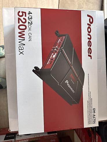 car audio: Автомобильный усилитель Pioneer GM-A4704 - 4/3/2-канальный усилитель — 2