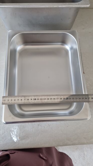 Tava-qazan dəstləri: Rəng - Gümüşü, Paslanmayan polad, Türkiyə — 9