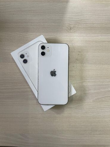 m21 qiymeti: IPhone 11, 64 GB, Ağ, Face ID, Sənədlərlə