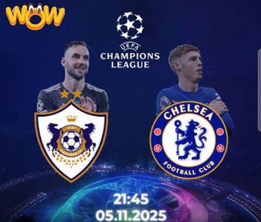 ev şəkili: UEFA Çempionlar Liqası oyunu üçün bilet məlumatı Qarabağ FK – Chelsea