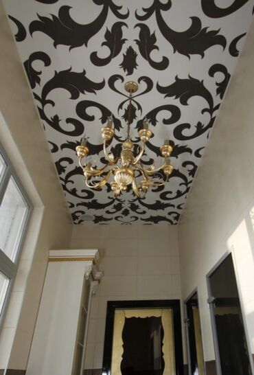 Натяжной потолок: Натяжной потолок 3D потолки, Матовое, Глянцевое — 19