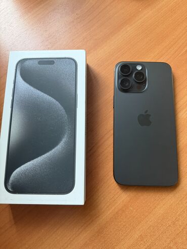 macbook новый: IPhone 15 Pro Max, Б/у, 256 ГБ, Black Titanium, Защитное стекло, Кабель, Коробка, 91 %