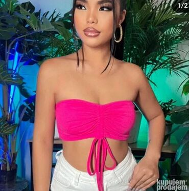 Topovi: L, Viskoza, Jednobojni, bоја - Crna — 23