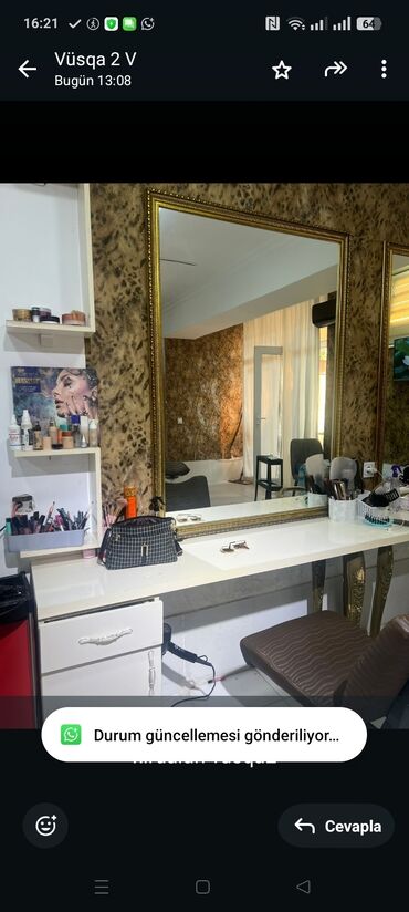 Salon masasi satilir 100 azn unvan xirdalan vusqa2