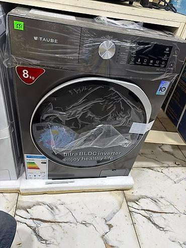 6000 manata masin: Paltaryuyan maşın 8 kq, Yeni, Avtomat, Qurutmasız, Kredit var, Pulsuz çatdırılma — 2