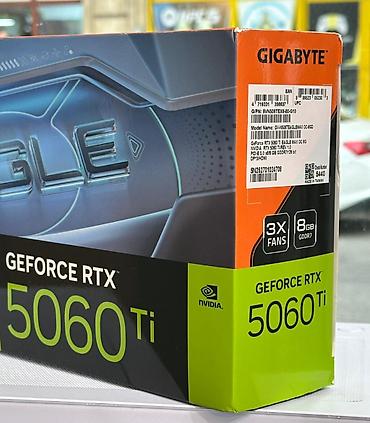 rtx 5060 ti: Videokart Gigabyte GeForce RTX 5060 Ti, 8 GB, Yeni — 2