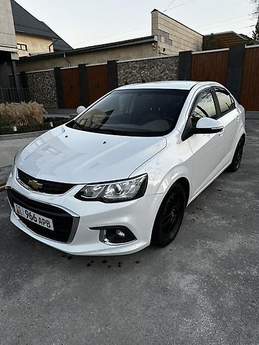 Chevrolet: Chevrolet Aveo: 2017 г., 1.4 л, Автомат, Бензин, Седан — 6
