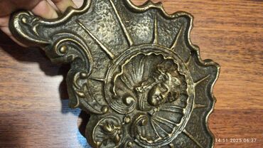 Digər ev dekoru: Məhsul: Bərk döküm metal dekorativ divar elementıtökmə latun 8kq — 4