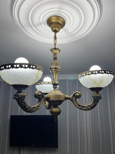 Çilçıraqlar: Çılçıraq, 3 lampa, Metal — 7