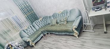 Künc divan dəsti - Stil: klassik barokko elementləri ilə zəngin