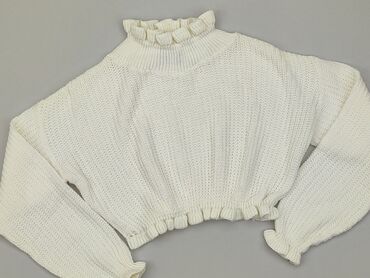sweterek biały komunijny: Sweater, 9-12 months, condition - Very good