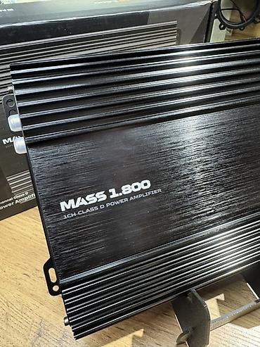 родиаторы: Одноканальные автомобильные усилители AMP серии MASS - Модели : MASS — 8