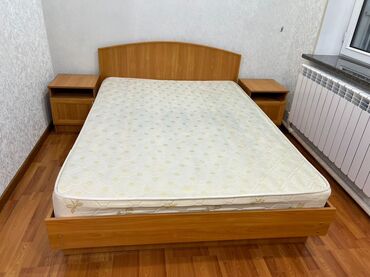 детская кровать из дерева: Спальный гарнитур, Б/у, Двуспальная кровать, Шкаф, Комод, Самовывоз