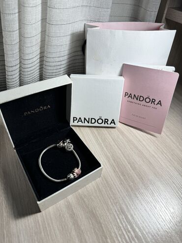 pandora браслеты бишкек: Продаю браслет Pandora. Оргинал! Новая, не ношенная. Серебро. 4