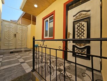 sumqayıtda həyət ev alqı satqısı: 4 комнаты, 100 м², Нет кредита, Свежий ремонт