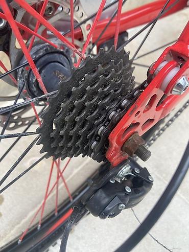 Velosipedlər: BMX GTR dağ velosipedi - Rəng: qara/qırmızı dizayn, BMx GTR loqosu - — 5