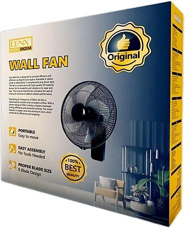 ventilator: Kateqoriya: Fanlar DENX DX2558 Divar Tipli Ventilyator Brend: Denx — 4