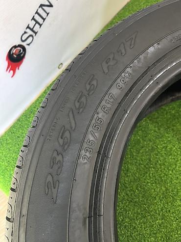 aeolus e70: Шины 235 / 55 / R 17, Лето, Б/у, Комплект, Внедорожные (АТ/МТ), Pirelli — 8