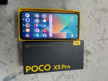 радиатор для телефона: Poco X5 Pro 5G, Б/у, 256 ГБ, цвет - Черный, 2 SIM