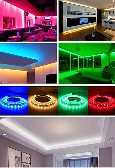 Rasveta: Led trake 24V,12V AmberIce blu, pink,plava, crvena,zelena. Cena po — 3