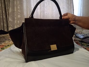 коричневые женские сумки: Продаю женскую сумку реплика Celine б/у в хорошем состоянии в