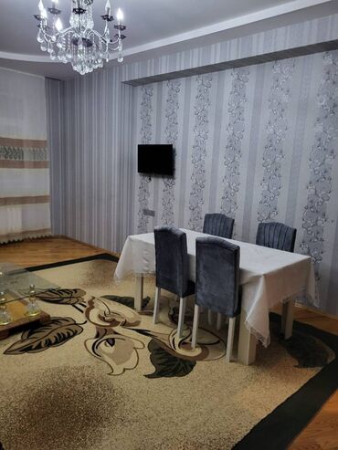 Uzunmüddətli kirayə mənzillər: Avtovagzal metrosuna yaxın, 17 mərtəbəli binanın 13-cü mərtəbəsində,3 — 1