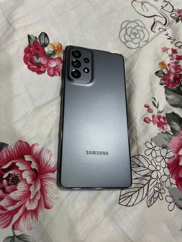 магнитола на форестер: Samsung Galaxy A73 5G, Колдонулган, 128 ГБ, түсү - Кара, 2 SIM
