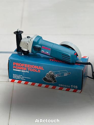 balta disk: Bosch GWS-115E bucaqslı daşlayıcı (Angle Grinder) Xüsusiyyətlər: - — 1