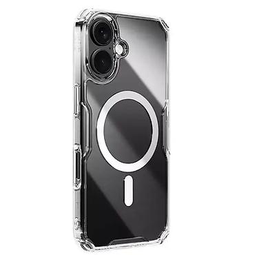 Maske i futrole za telefone: Maska Nillkin Nature Pro Magnetic za iPhone 16 6.1 transparent. Uz — 3