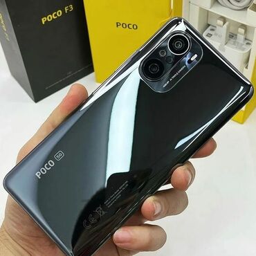математический планшет: Poco F3, 256 ГБ, цвет - Черный, 2 SIM