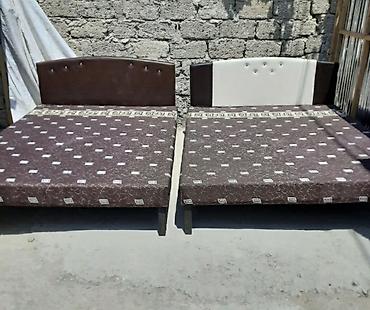 110: Çarpayı təzə 1 nəfərlik 60 manat 2 nəfərlik 110 manat Çatdırılma var — 1