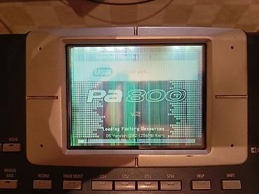 sintizator: Korg pa 800 1ci versiyadır ram 128 MP3 yoxdur problemi ekran — 6
