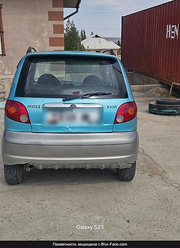 кадамжой: Daewoo Matiz: 2003 г., 0.8 л, Вариатор, Бензин, Хетчбек — 2