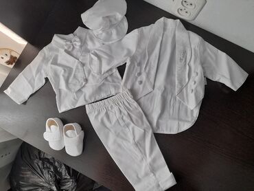 костюм для детей: Комплект, цвет - Белый, Новый
