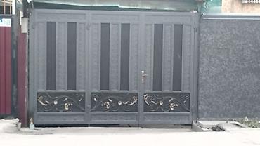 Распашные ворота: Ворота, откатные, распашные, металл России, доставка, установка — 12
