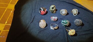 Üzüklər: Böyük həcmli qadın üzük kolleksiyası - Ümumi sayı: 12 ədəd - — 5