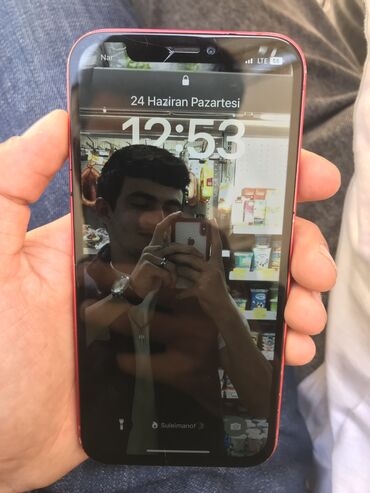 işlənmiş iphone x: IPhone 12, 128 ГБ, Красный