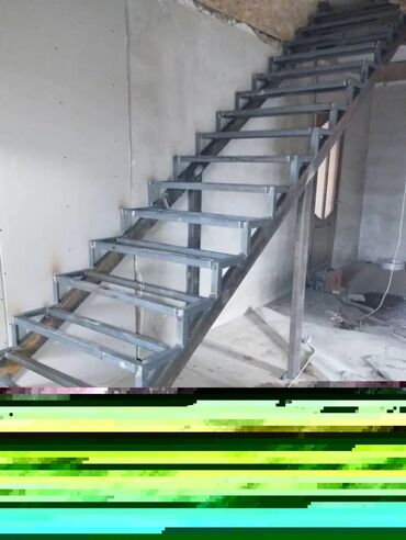 Деревянные лестницы: Каражыгач, сасна, дуб, фанера шпон, тапчан, стол, Темир каркас — 12